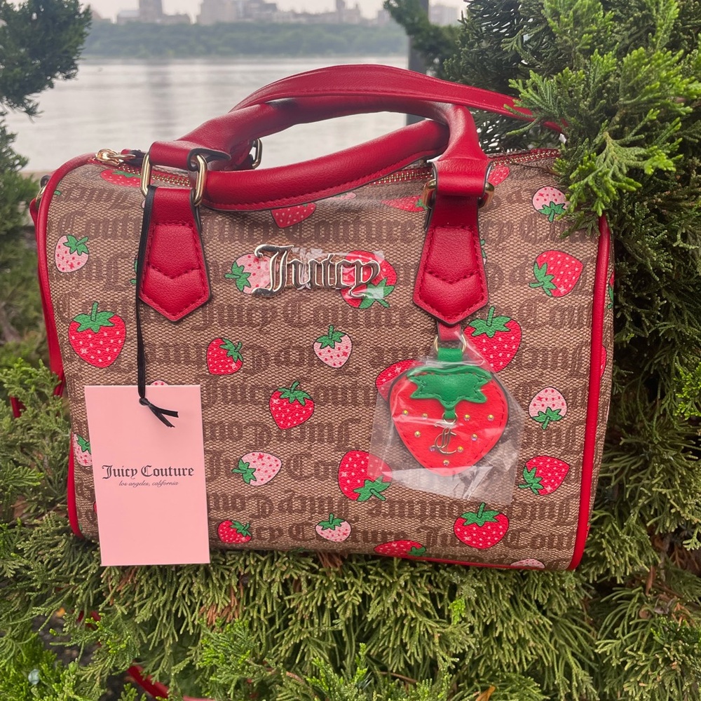 Juicy couture, Strawberry satchel brand new